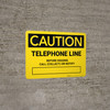 Caution: Telephone Line - Before Digging Call Collect or Notify Landscape Caution: Telephone Line - Before Digging Call Collect or Notify Landscape
