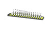 2 Rail Twist Lock Socket Boss 18", HI-VIZ - 1/2" 2 Rail Twist Lock Socket Boss 18", HI-VIZ - 1/2"