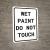 Wet Paint Do Not Touch Portrait Wet Paint Do Not Touch Portrait