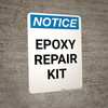 Notice: Epoxy Repair Kit Portrait Notice: Epoxy Repair Kit Portrait