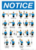 Notice: Standard Crane Hand Signals Portrait