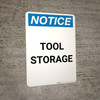 Notice: Tool Storage Portrait