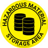 Hazardous Material Storage Area - Floor Sign Hazardous Material Storage Area - Floor Sign