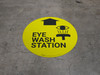 Eye Wash Station - Floor Sign Eye Wash Station - Floor Sign