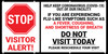 Coronavirus Visitor Alert Banner