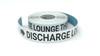 Discharge Lounge This Way With Right Arrow - Inline Printed Floor Marking Tape