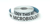 Microbiology This Way With Left Arrow - Inline Printed Floor Marking Tape