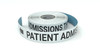 Patient Admissions This Way With Left Arrow - Inline Printed Floor Marking Tape