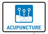 Acupuncture with Icon Landscape - Wall Sign Acupuncture with Icon Landscape - Wall Sign