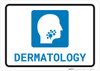 Dermatology with Icon Landscape - Wall Sign