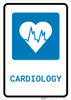 Cardiology with Icon Portrait - Wall Sign