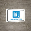 Immunization with Icon Landscape - Wall Sign