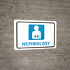 Nephrology with Icon Landscape - Wall Sign