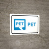 PET with Icon Landscape - Wall Sign