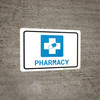 Pharmacy with Icon Landscape - Wall Sign