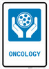 Oncology with Icon Portrait - Wall Sign
