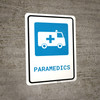 Paramedics with Icon Portrait - Wall Sign Paramedics with Icon Portrait - Wall Sign