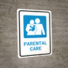 Parental Care with Icon Portrait - Wall Sign