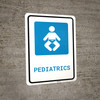 Pediatrics with Icon Portrait - Wall Sign