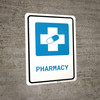Pharmacy with Icon Portrait - Wall Sign Pharmacy with Icon Portrait - Wall Sign