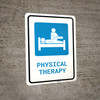 Physical Therapy with Icon Portrait - Wall Sign Physical Therapy with Icon Portrait - Wall Sign