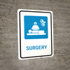 Surgery with Icon Portrait - Wall Sign Surgery with Icon Portrait - Wall Sign