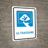Ultrasound with Icon Portrait - Wall Sign Ultrasound with Icon Portrait - Wall Sign