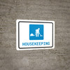 Housekeeping with Icon Landscape - Wall Sign Housekeeping with Icon Landscape - Wall Sign