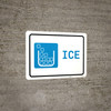 Ice with Icon Landscape - Wall Sign
