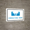 Consulting Room with Icon Landscape v2 - Wall Sign Consulting Room with Icon Landscape v2 - Wall Sign