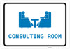 Consulting Room with Icon Landscape v2 - Wall Sign Consulting Room with Icon Landscape v2 - Wall Sign