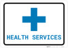 Health Services with Icon Landscape v2 - Wall Sign