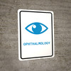 Ophthalmology with Icon Portrait v2 - Wall Sign Ophthalmology with Icon Portrait v2 - Wall Sign