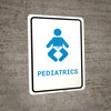Pediatrics with Icon Portrait v2 - Wall Sign