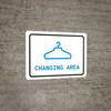 Changing Area with Icon Landscape v2 - Wall Sign