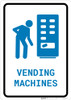 Vending Machines with Icon Portrait - Wall Sign Vending Machines with Icon Portrait - Wall Sign