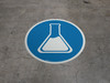 Lab Colored - Floor Sign