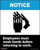 Must Wash Hands - Poster