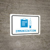 Immunization with Icon Landscape v2 - Wall Sign
