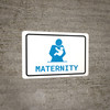 Maternity with Icon Landscape v2 - Wall Sign