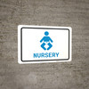 Nursery with Icon Landscape v2 - Wall Sign