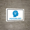 Psychology with Icon Landscape v2 - Wall Sign Psychology with Icon Landscape v2 - Wall Sign