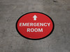 Emergency Room Arrow Straight Circular