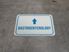Gastroenterology Arrow Straight Rectangular - Floor Sign Gastroenterology Arrow Straight Rectangular - Floor Sign