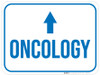 Oncology Arrow Straight Rectangular - Floor Sign Oncology Arrow Straight Rectangular - Floor Sign
