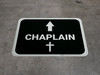 Chaplain Arrow Straight Rectangular - Floor Sign Chaplain Arrow Straight Rectangular - Floor Sign