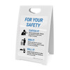 For Your Safety: Catch It Toss It Kill It - A-Frame Sign