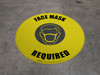 Face Mask Required - Floor Sign Face Mask Required - Floor Sign