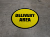 Delivery Area - Floor Sign Delivery Area - Floor Sign