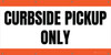 Curbside Pickup Only - Orange - Banner